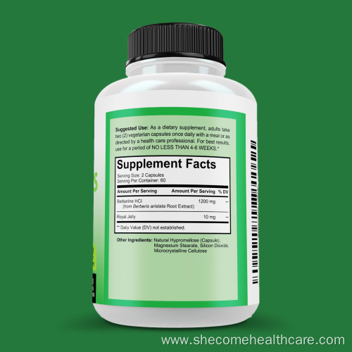 Healthy Immune System Berberine Hydrochloride capsules